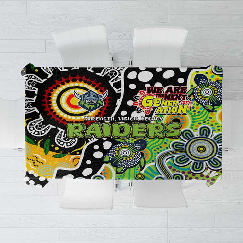 Raiders NRL Celebrating 50 Years of Naidoc Tablecloth NAIDOC Week 2025 Aboriginal