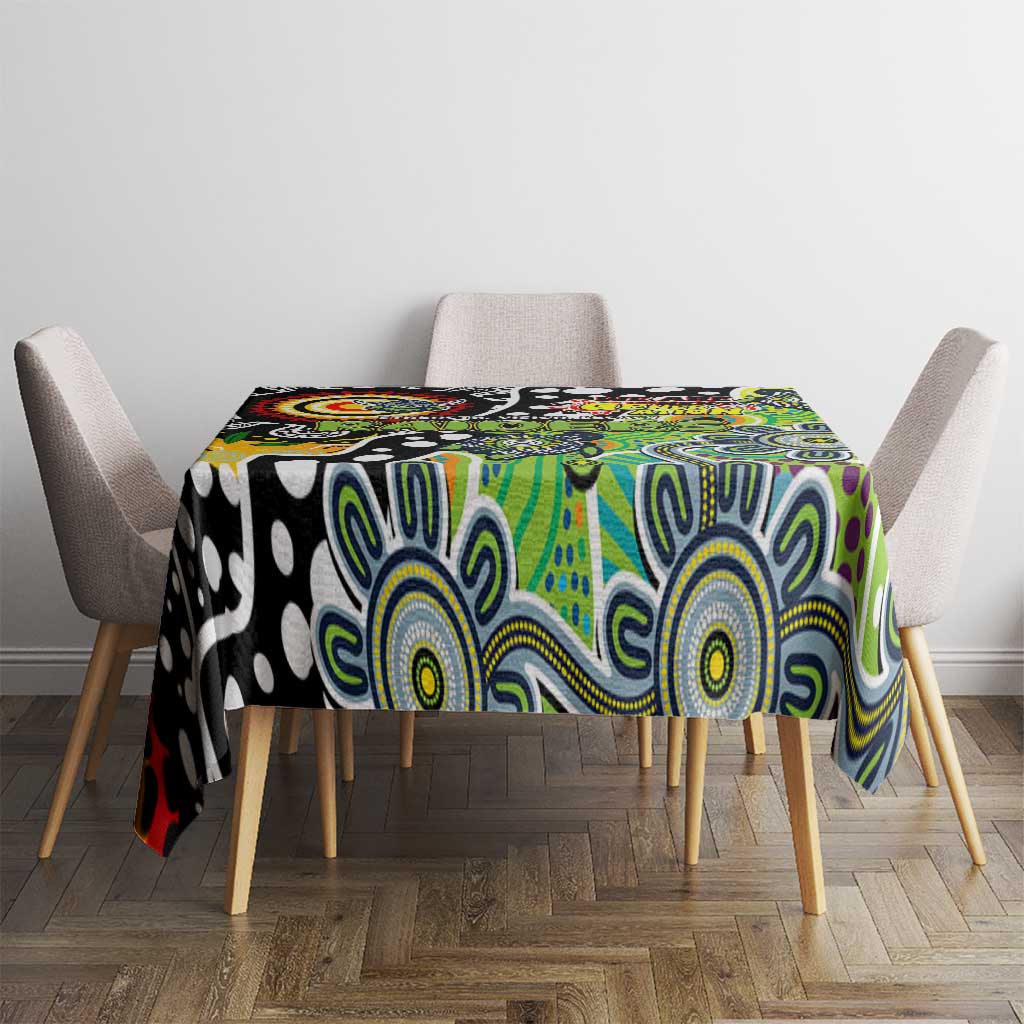Raiders NRL Celebrating 50 Years of Naidoc Tablecloth NAIDOC Week 2025 Aboriginal