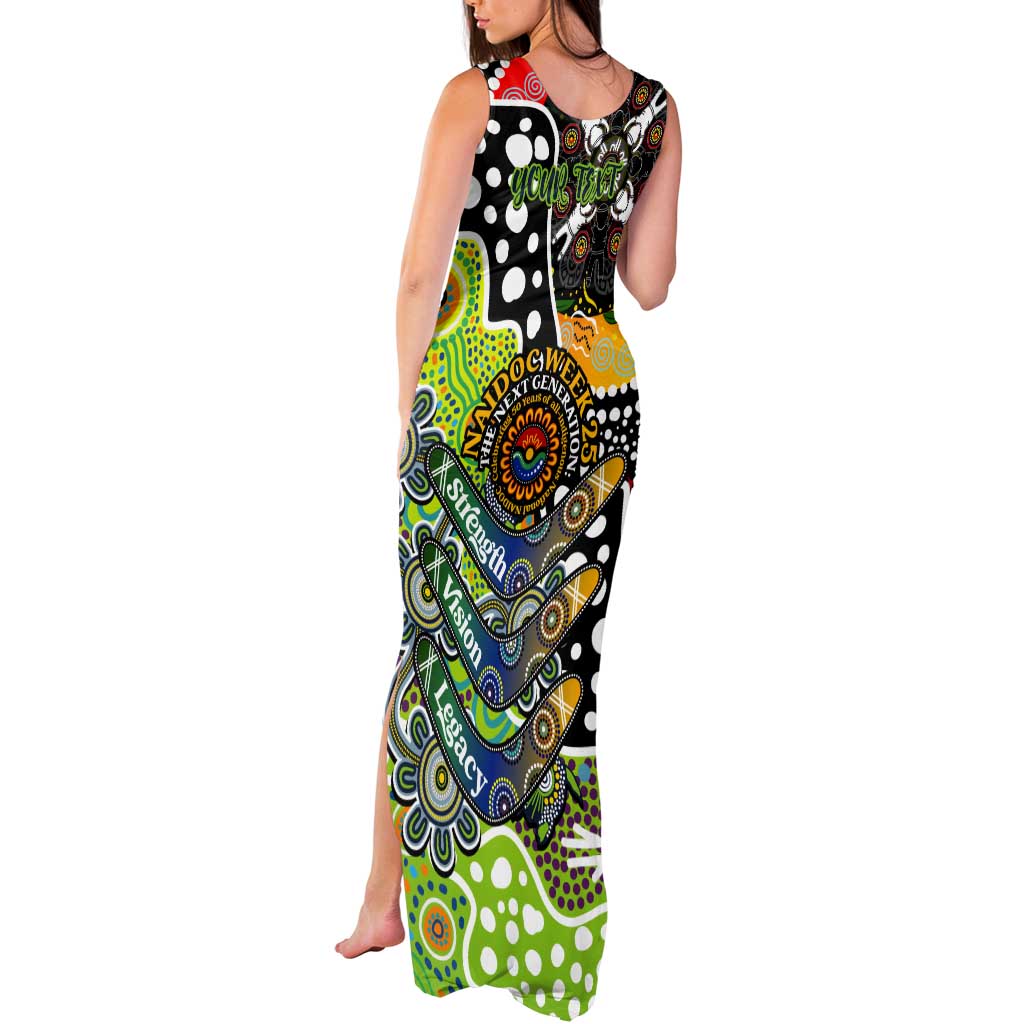Personalised Raiders NRL Celebrating 50 Years of Naidoc Tank Maxi Dress NAIDOC Week 2025 Aboriginal