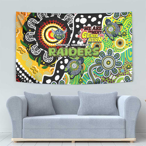 Raiders NRL Celebrating 50 Years of Naidoc Tapestry NAIDOC Week 2025 Aboriginal