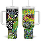 Raiders NRL Celebrating 50 Years of Naidoc Tumbler With Handle NAIDOC Week 2025 Aboriginal