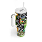 Raiders NRL Celebrating 50 Years of Naidoc Tumbler With Handle NAIDOC Week 2025 Aboriginal