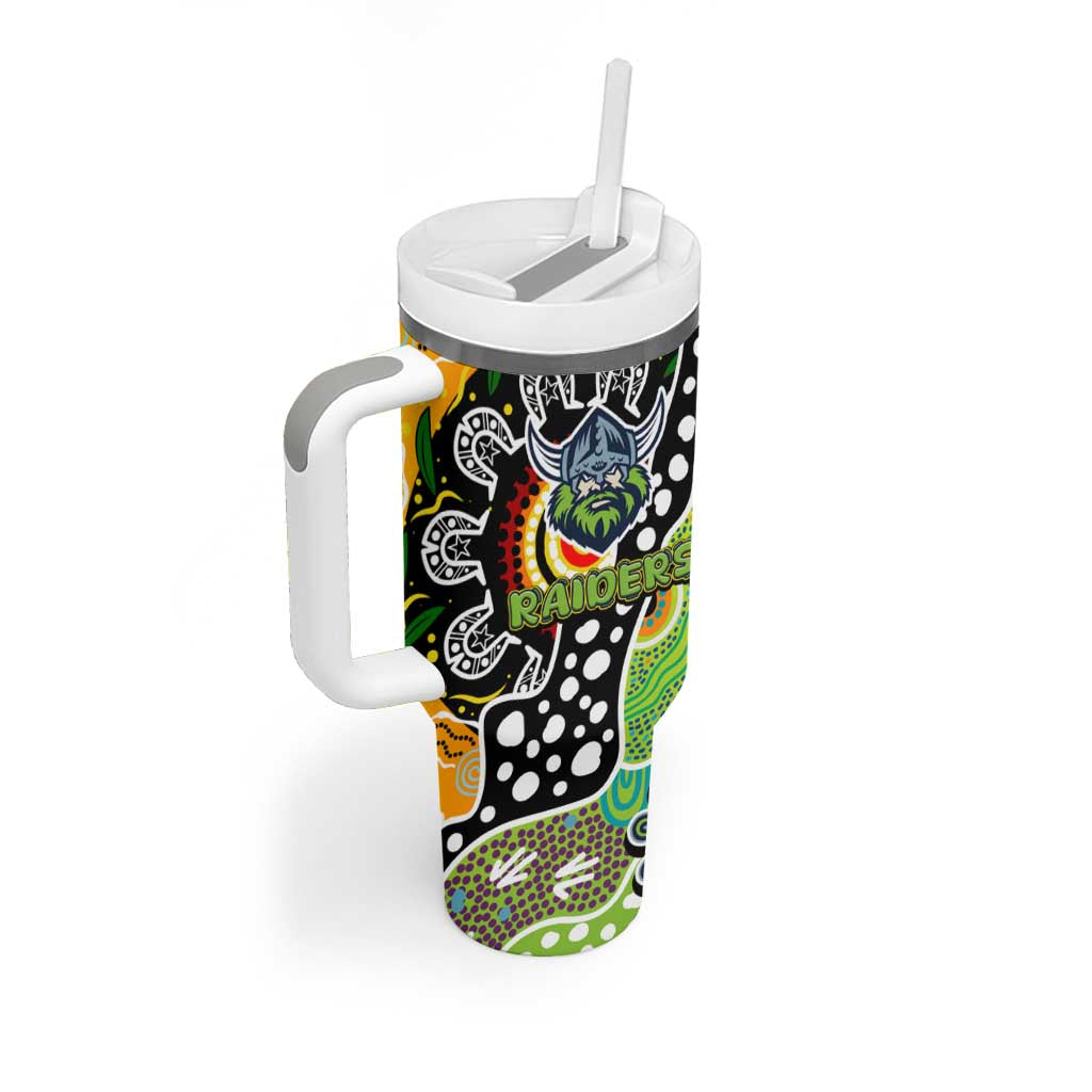 Raiders NRL Celebrating 50 Years of Naidoc Tumbler With Handle NAIDOC Week 2025 Aboriginal
