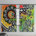 Raiders NRL Celebrating 50 Years of Naidoc Window Curtain NAIDOC Week 2025 Aboriginal