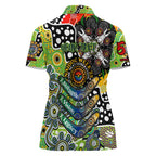 Personalised Raiders NRL Celebrating 50 Years of Naidoc Women Polo Shirt NAIDOC Week 2025 Aboriginal
