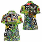 Personalised Raiders NRL Celebrating 50 Years of Naidoc Women Polo Shirt NAIDOC Week 2025 Aboriginal