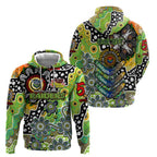 Personalised Raiders NRL Celebrating 50 Years of Naidoc Zip Hoodie NAIDOC Week 2025 Aboriginal