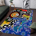 Bulldogs NRL Celebrating 50 Years of Naidoc Area Rug NAIDOC Week 2025 Aboriginal