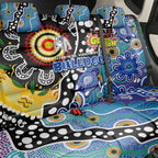 Bulldogs NRL Celebrating 50 Years of Naidoc Back Car Seat Cover NAIDOC Week 2025 Aboriginal