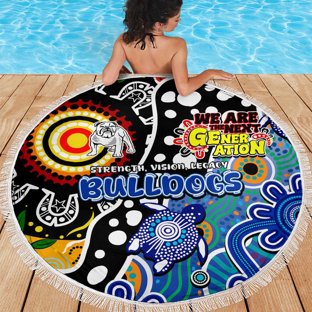 Bulldogs NRL Celebrating 50 Years of Naidoc Beach Blanket NAIDOC Week 2025 Aboriginal