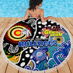 Bulldogs NRL Celebrating 50 Years of Naidoc Beach Blanket NAIDOC Week 2025 Aboriginal