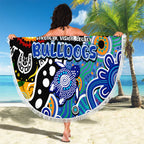 Bulldogs NRL Celebrating 50 Years of Naidoc Beach Blanket NAIDOC Week 2025 Aboriginal