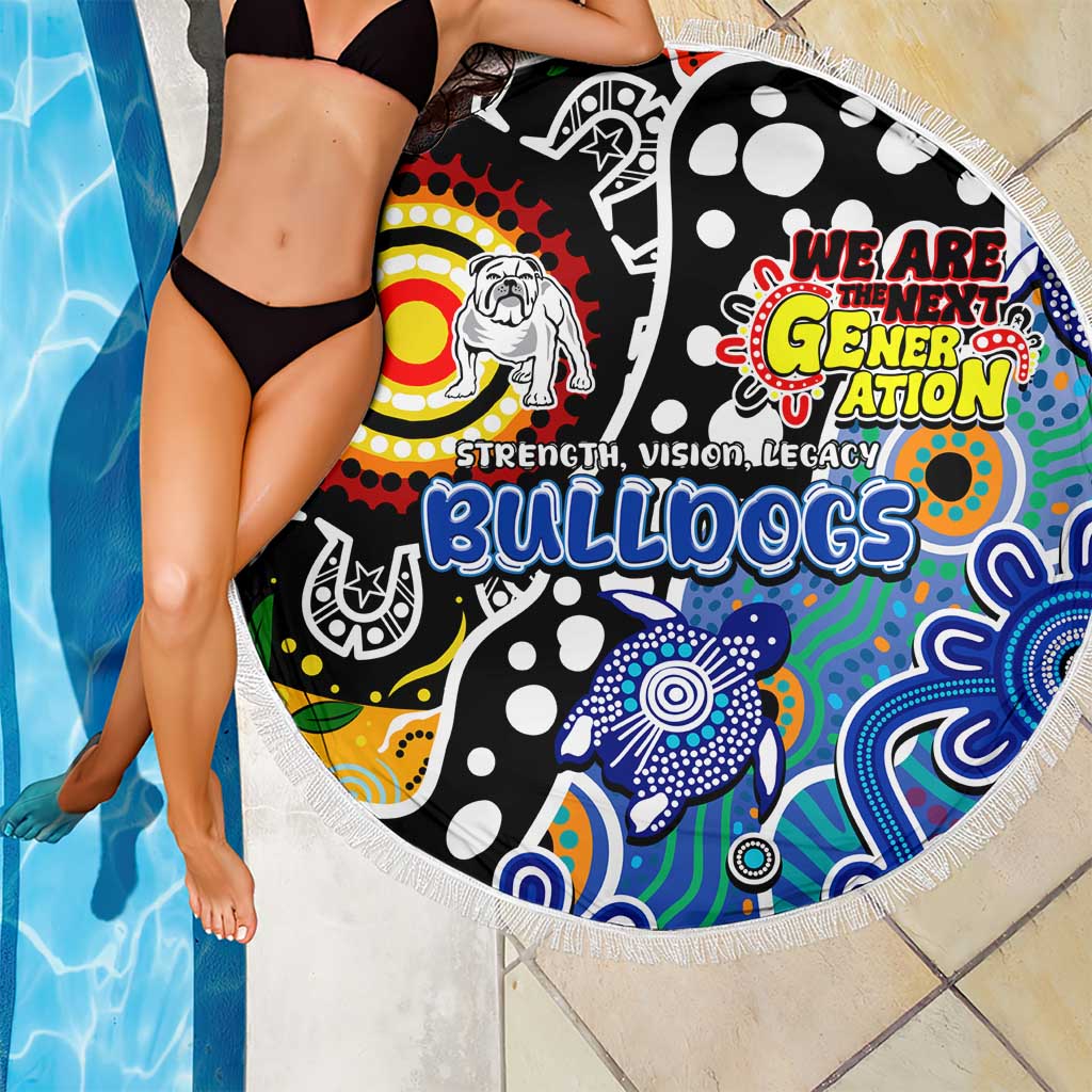 Bulldogs NRL Celebrating 50 Years of Naidoc Beach Blanket NAIDOC Week 2025 Aboriginal