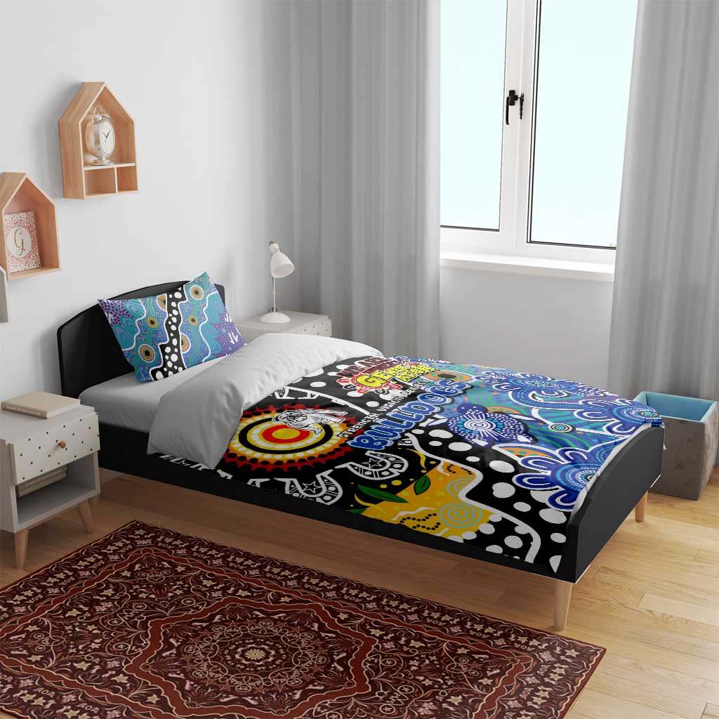 Bulldogs NRL Celebrating 50 Years of Naidoc Bedding Set NAIDOC Week 2025 Aboriginal