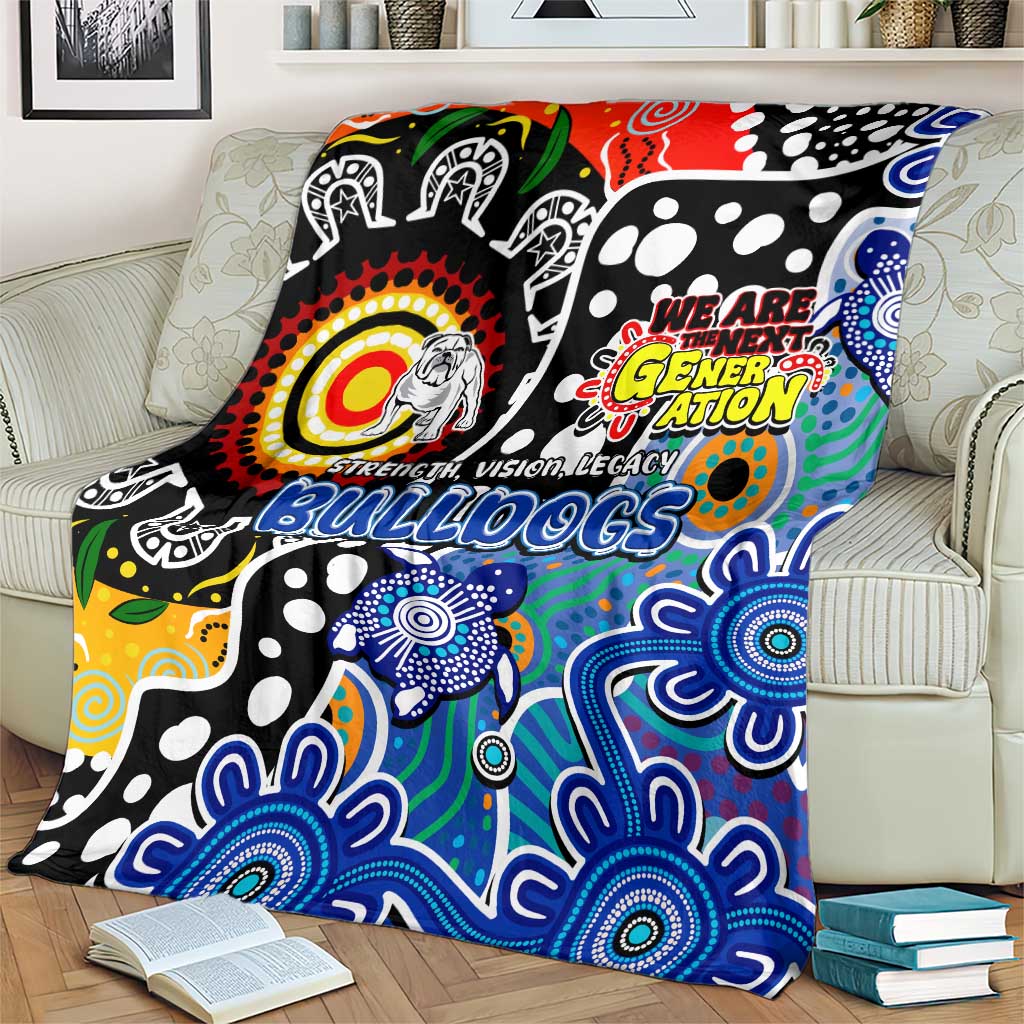 Bulldogs NRL Celebrating 50 Years of Naidoc Blanket NAIDOC Week 2025 Aboriginal