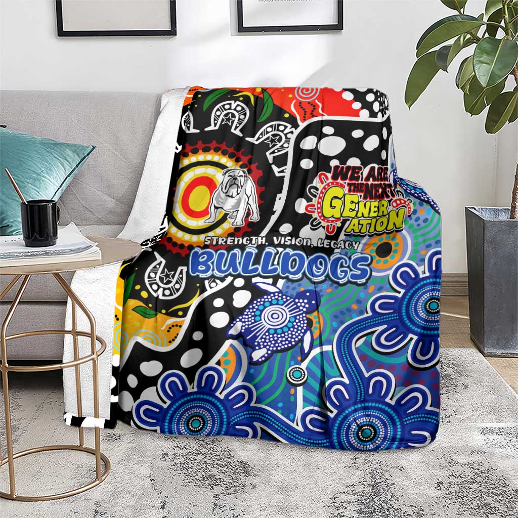 Bulldogs NRL Celebrating 50 Years of Naidoc Blanket NAIDOC Week 2025 Aboriginal