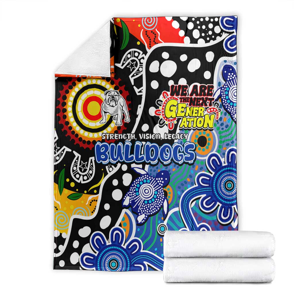 Bulldogs NRL Celebrating 50 Years of Naidoc Blanket NAIDOC Week 2025 Aboriginal