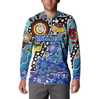 Personalised Bulldogs NRL Celebrating 50 Years of Naidoc Button Sweatshirt NAIDOC Week 2025 Aboriginal