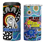 Bulldogs NRL Celebrating 50 Years of Naidoc 4 in 1 Can Cooler Tumbler NAIDOC Week 2025 Aboriginal