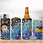 Bulldogs NRL Celebrating 50 Years of Naidoc 4 in 1 Can Cooler Tumbler NAIDOC Week 2025 Aboriginal