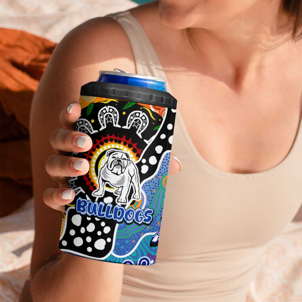Bulldogs NRL Celebrating 50 Years of Naidoc 4 in 1 Can Cooler Tumbler NAIDOC Week 2025 Aboriginal