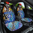 Bulldogs NRL Celebrating 50 Years of Naidoc Car Seat Cover NAIDOC Week 2025 Aboriginal