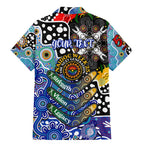 Personalised Bulldogs NRL Celebrating 50 Years of Naidoc Family Matching Mermaid Dress and Hawaiian Shirt NAIDOC Week 2025 Aboriginal