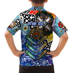 Personalised Bulldogs NRL Celebrating 50 Years of Naidoc Family Matching Puletasi and Hawaiian Shirt NAIDOC Week 2025 Aboriginal