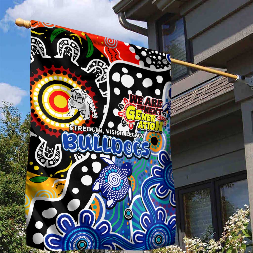 Bulldogs NRL Celebrating 50 Years of Naidoc Garden Flag NAIDOC Week 2025 Aboriginal