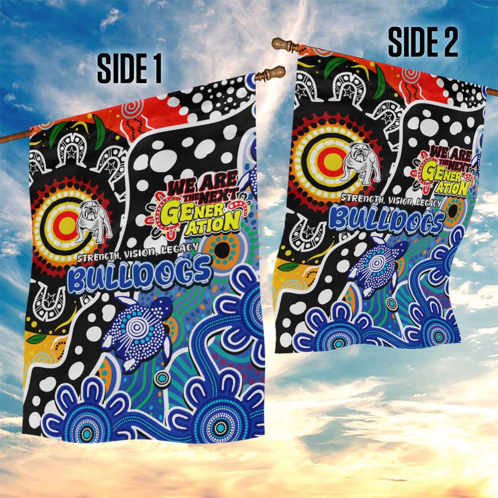 Bulldogs NRL Celebrating 50 Years of Naidoc Garden Flag NAIDOC Week 2025 Aboriginal