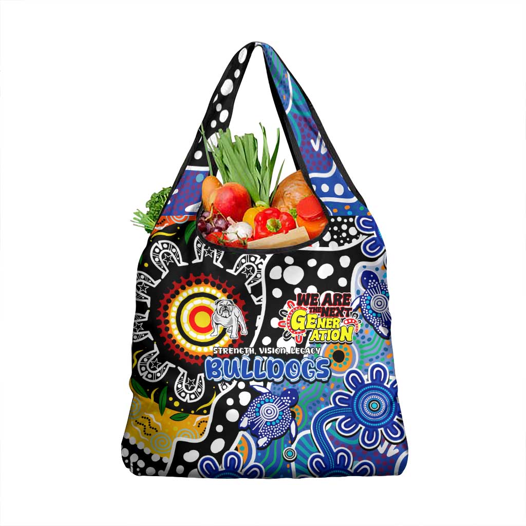 Bulldogs NRL Celebrating 50 Years of Naidoc Grocery Bag NAIDOC Week 2025 Aboriginal