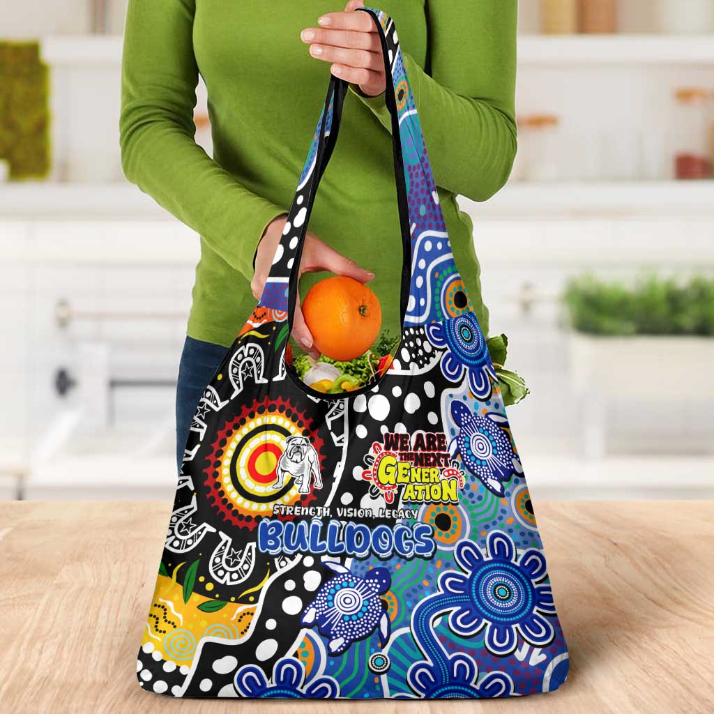Bulldogs NRL Celebrating 50 Years of Naidoc Grocery Bag NAIDOC Week 2025 Aboriginal