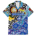 Personalised Bulldogs NRL Celebrating 50 Years of Naidoc Hawaiian Shirt NAIDOC Week 2025 Aboriginal