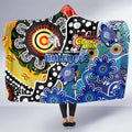 Bulldogs NRL Celebrating 50 Years of Naidoc Hooded Blanket NAIDOC Week 2025 Aboriginal