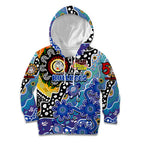 Personalised Bulldogs NRL Celebrating 50 Years of Naidoc Kid Hoodie NAIDOC Week 2025 Aboriginal