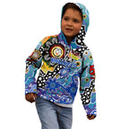 Personalised Bulldogs NRL Celebrating 50 Years of Naidoc Kid Hoodie NAIDOC Week 2025 Aboriginal