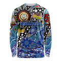 Personalised Bulldogs NRL Celebrating 50 Years of Naidoc Long Sleeve Shirt NAIDOC Week 2025 Aboriginal