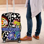 Bulldogs NRL Celebrating 50 Years of Naidoc Luggage Cover NAIDOC Week 2025 Aboriginal