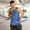 Personalised Bulldogs NRL Celebrating 50 Years of Naidoc Men Tank Top NAIDOC Week 2025 Aboriginal