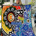 Bulldogs NRL Celebrating 50 Years of Naidoc Quilt NAIDOC Week 2025 Aboriginal
