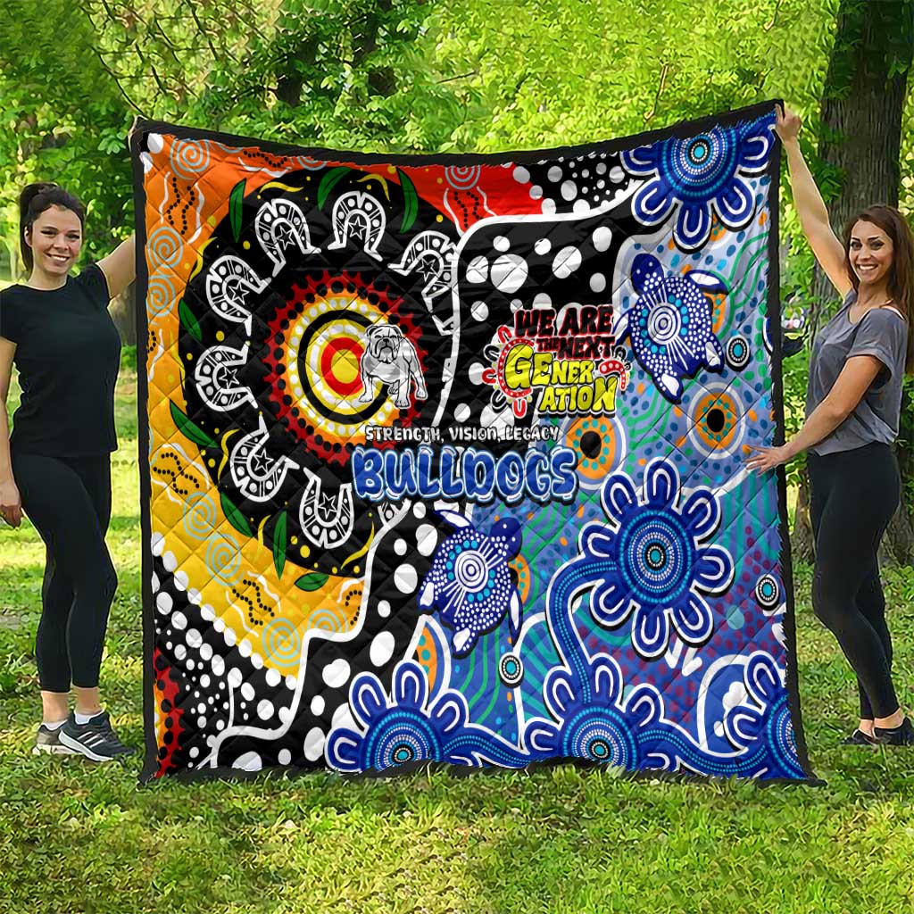 Bulldogs NRL Celebrating 50 Years of Naidoc Quilt NAIDOC Week 2025 Aboriginal