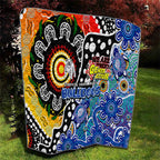 Bulldogs NRL Celebrating 50 Years of Naidoc Quilt NAIDOC Week 2025 Aboriginal