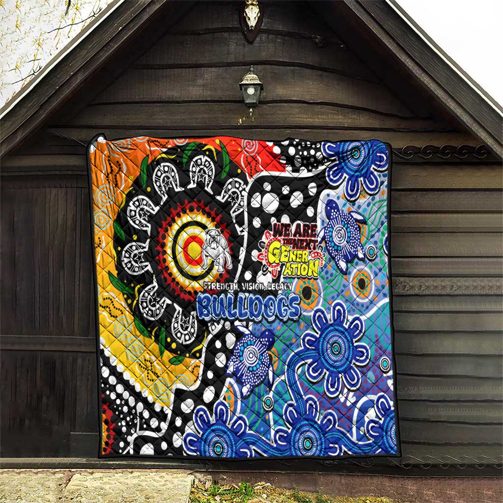 Bulldogs NRL Celebrating 50 Years of Naidoc Quilt NAIDOC Week 2025 Aboriginal