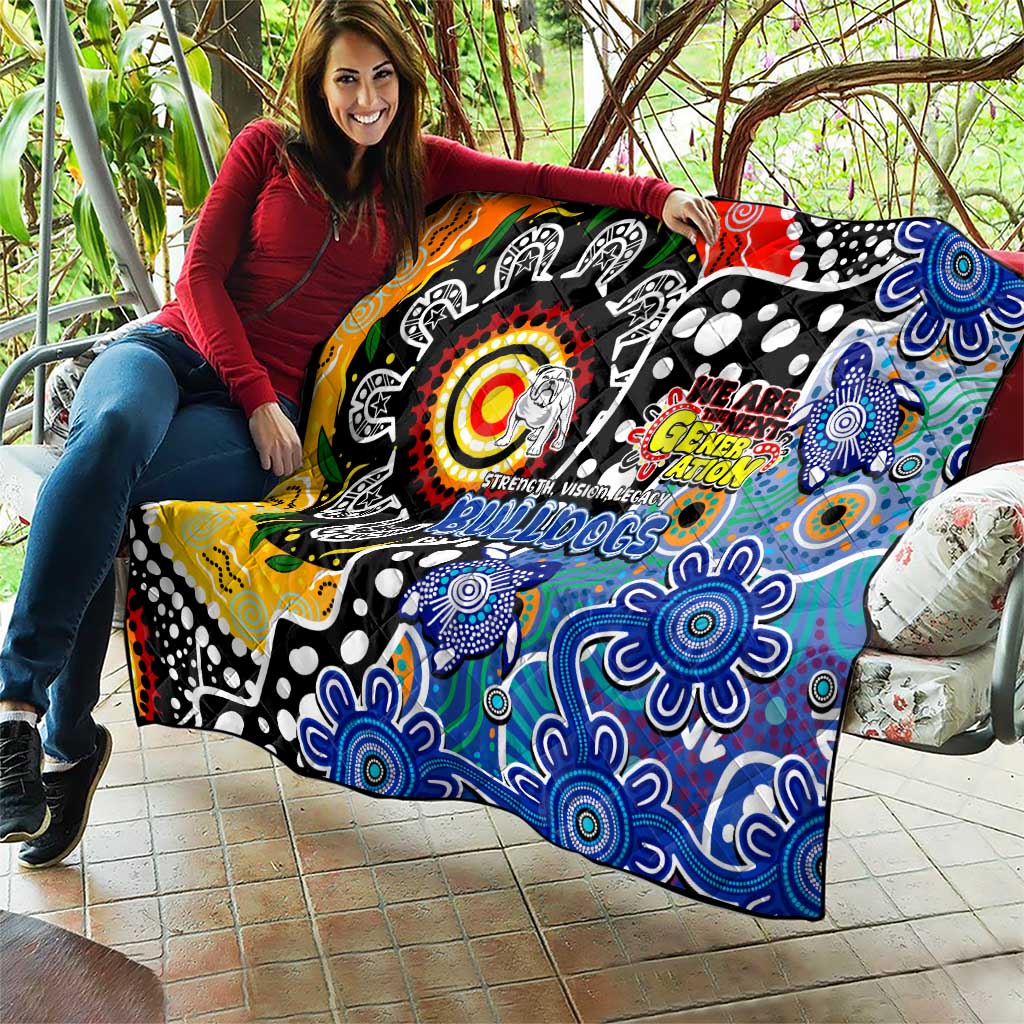 Bulldogs NRL Celebrating 50 Years of Naidoc Quilt NAIDOC Week 2025 Aboriginal