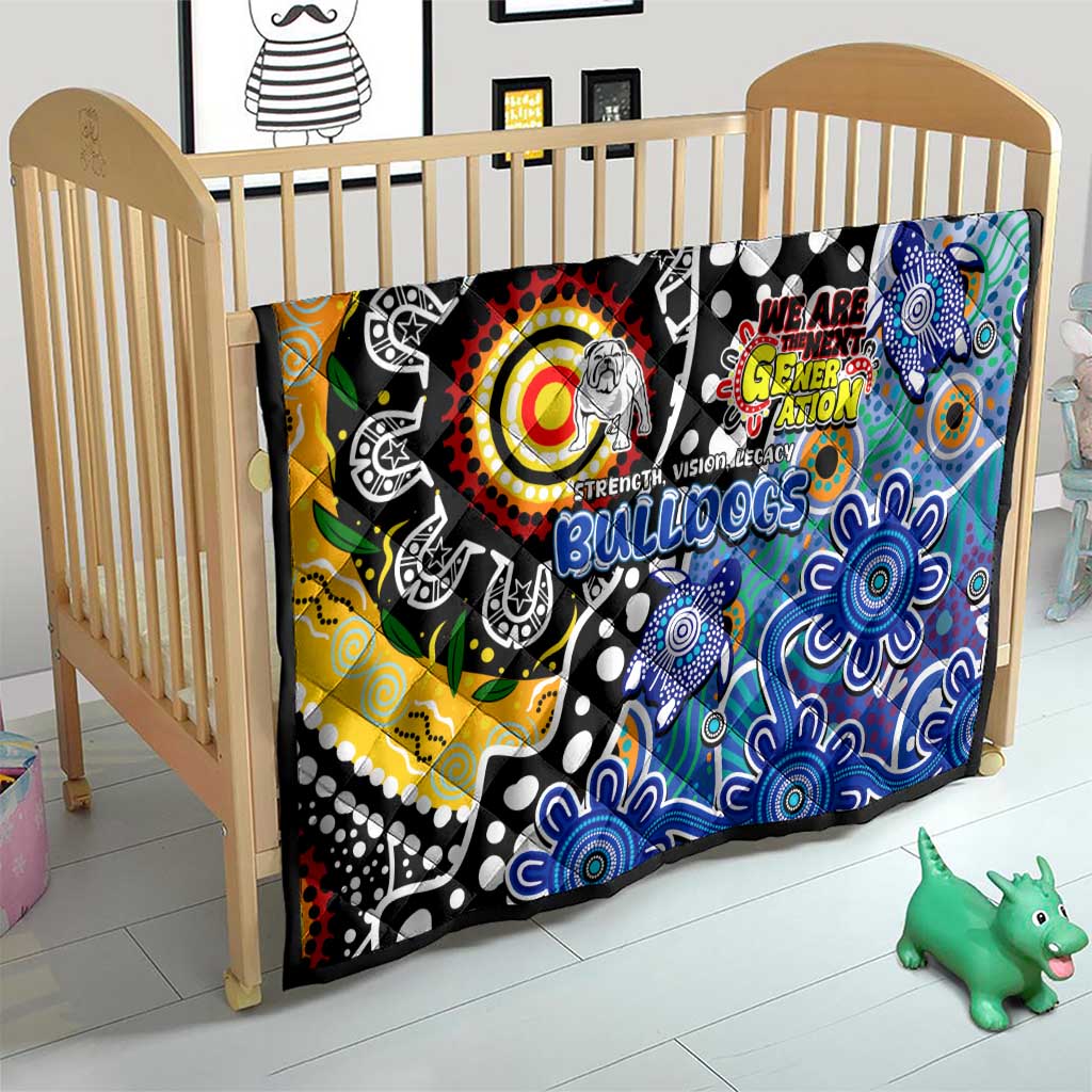 Bulldogs NRL Celebrating 50 Years of Naidoc Quilt NAIDOC Week 2025 Aboriginal