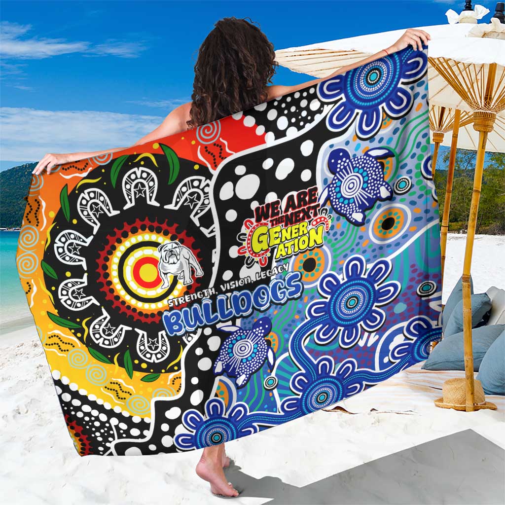 Bulldogs NRL Celebrating 50 Years of Naidoc Sarong NAIDOC Week 2025 Aboriginal