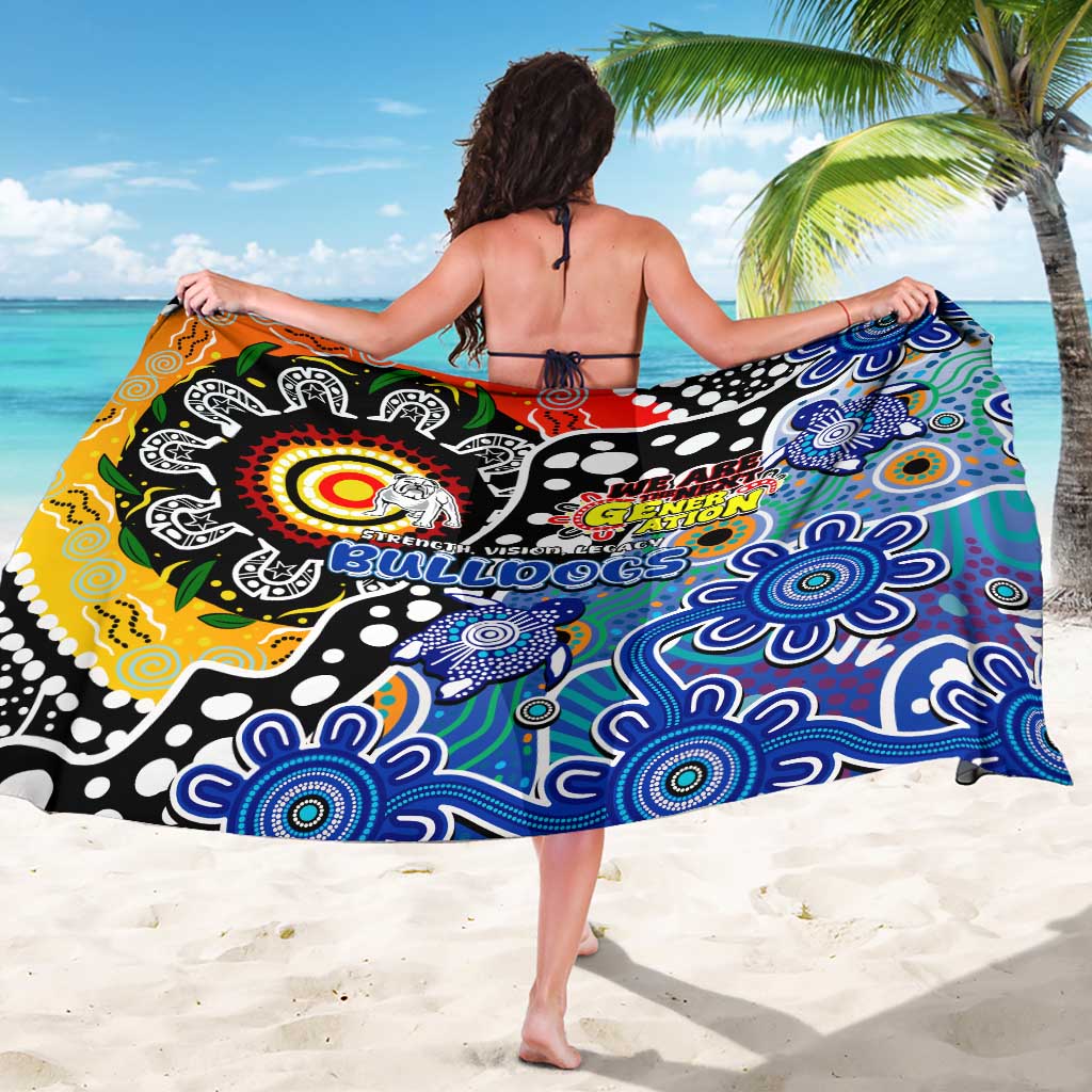 Bulldogs NRL Celebrating 50 Years of Naidoc Sarong NAIDOC Week 2025 Aboriginal