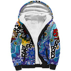 Personalised Bulldogs NRL Celebrating 50 Years of Naidoc Sherpa Hoodie NAIDOC Week 2025 Aboriginal