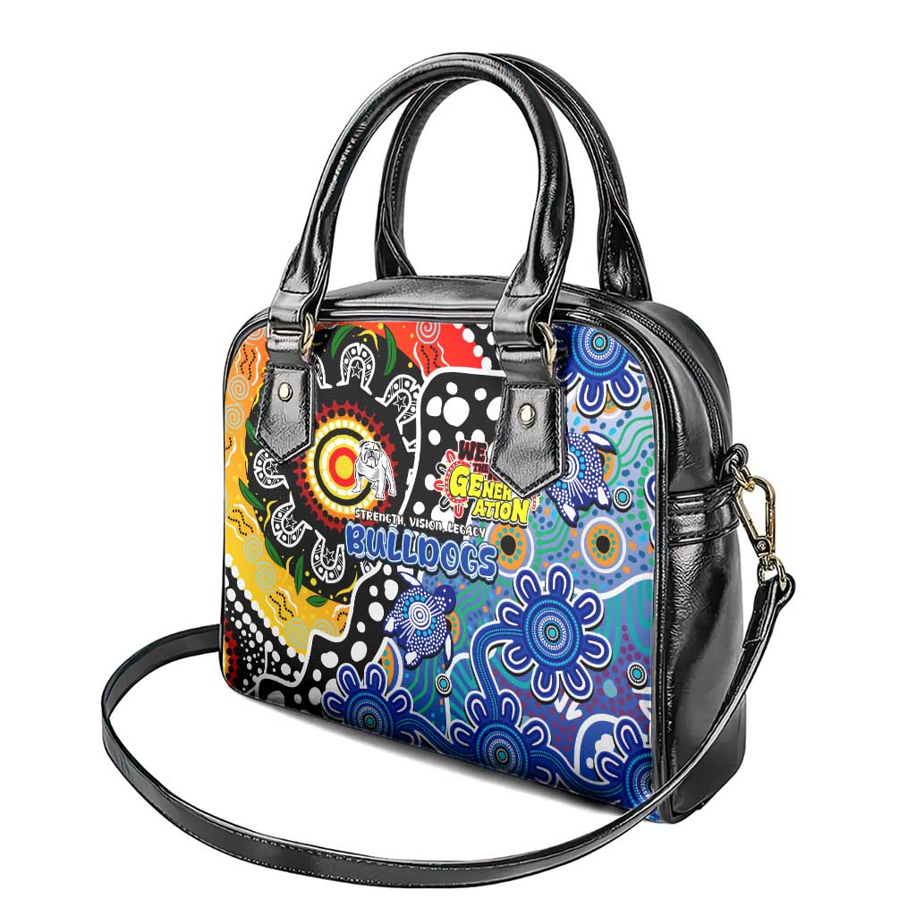 Bulldogs NRL Celebrating 50 Years of Naidoc Shoulder Handbag NAIDOC Week 2025 Aboriginal