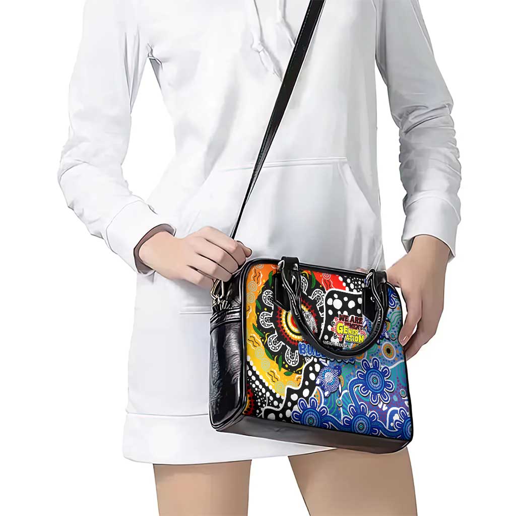 Bulldogs NRL Celebrating 50 Years of Naidoc Shoulder Handbag NAIDOC Week 2025 Aboriginal